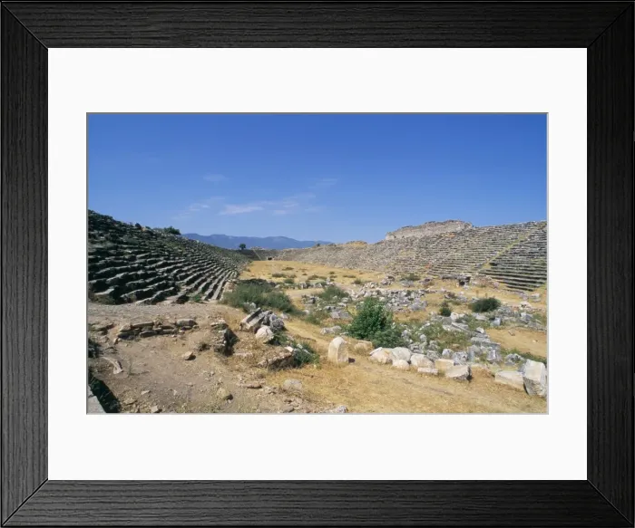Framed Print : The biggest and best preserved Roman stadium in