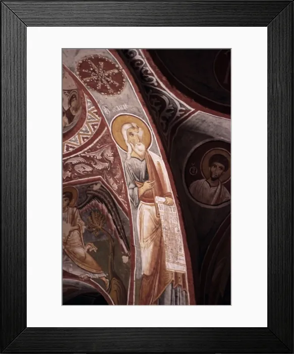 Framed Print : Interior of church in Open Air Museum Framed Print : Interior of church in Open Air Museum