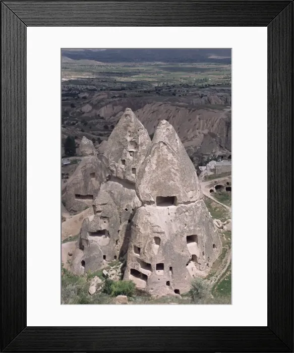 Framed Print : Cave dwellings Framed Print : Cave dwellings