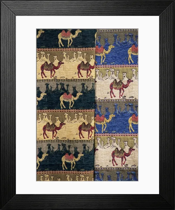 Framed Print : Camel blanket Framed Print : Camel blanket