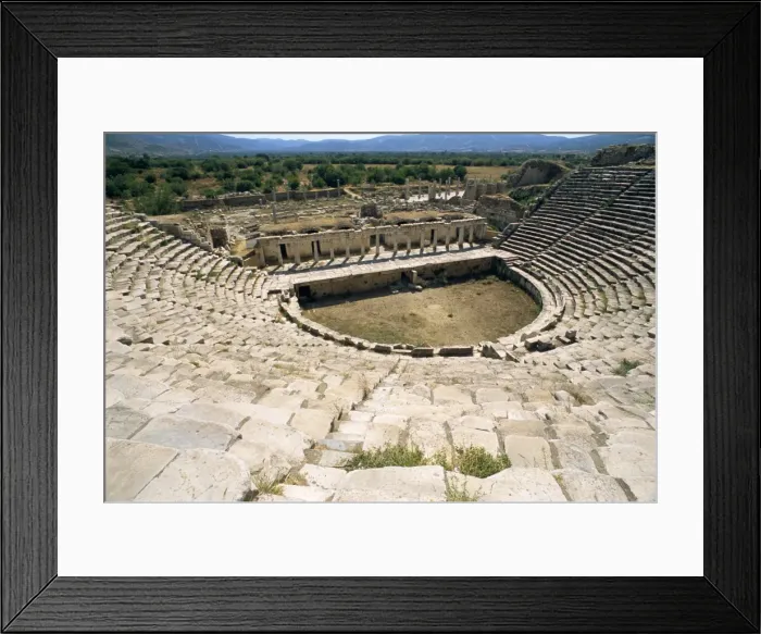Framed Print : Theatre, Ephesus Framed Print : Theatre, Ephesus