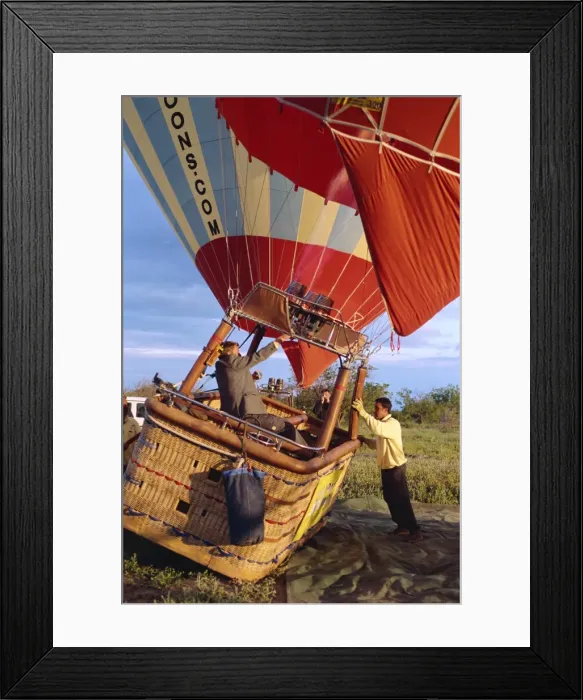 Framed Print : Hot air ballooning