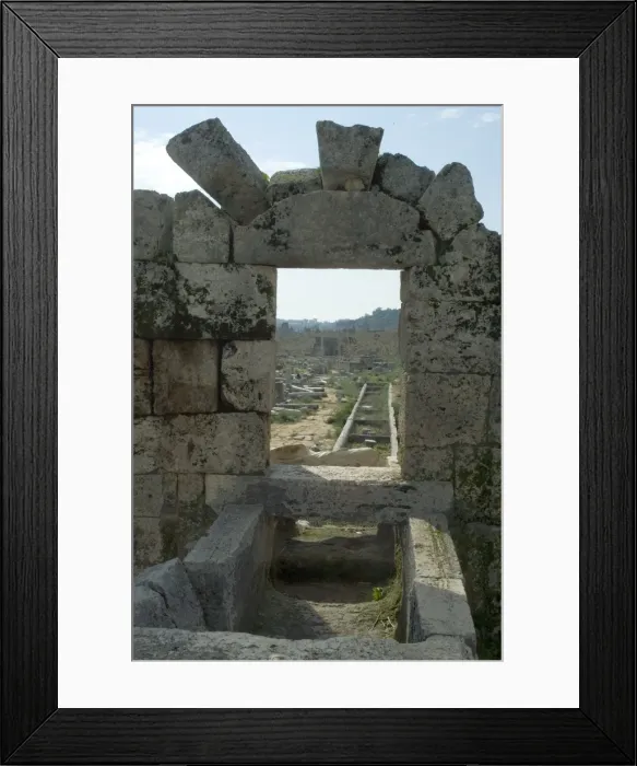 Framed Print : Roman ruins