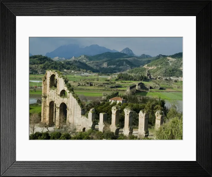 Framed Print : Ruins of Roman aqueduct Framed Print : Ruins of Roman aqueduct