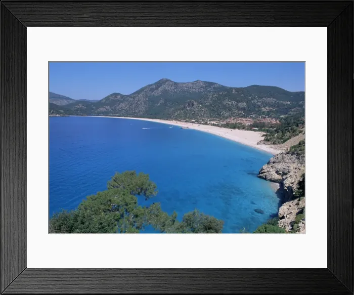 Framed Print : Bay of Oludeniz (Olu Deniz) Framed Print : Bay of Oludeniz (Olu Deniz)