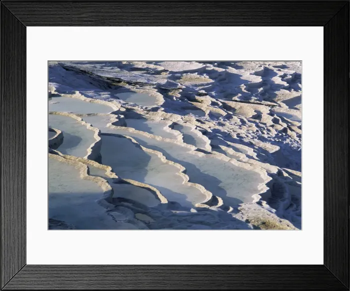 Framed Print : Terraces at Pamukkale Framed Print : Terraces at Pamukkale