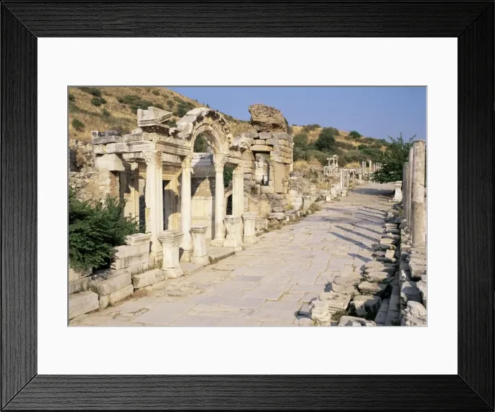 Framed Print : Temple of Hadrian Framed Print : Temple of Hadrian