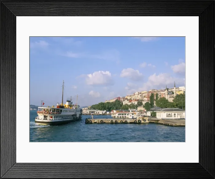 Framed Print : Uskudar, Asian side Framed Print : Uskudar, Asian side