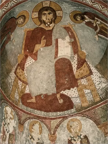 Christian frescoes in Sandal Church