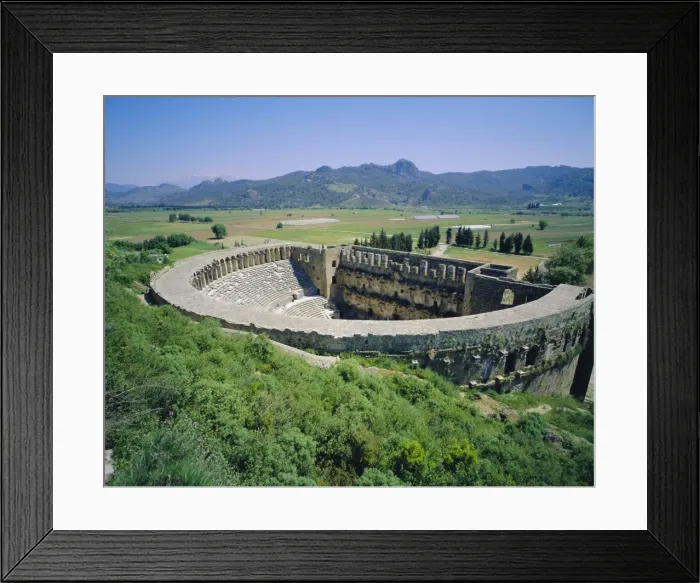 Framed Print : View of Roman Amphitheatre of Aspendos Framed Print : View of Roman Amphitheatre of Aspendos