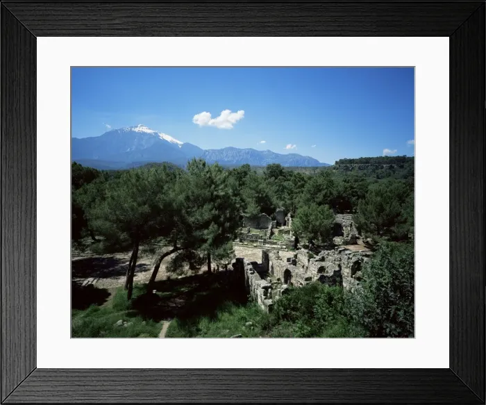 Framed Print : The ruins of Phaselis Framed Print : The ruins of Phaselis