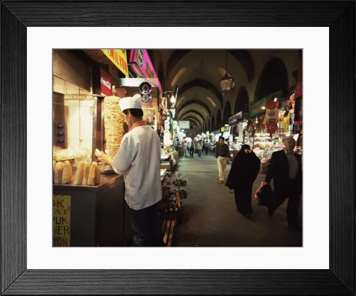Framed Print : Grand Bazaar (Great Bazaar) (Kapali Carsi) Framed Print : Grand Bazaar (Great Bazaar) (Kapali Carsi)