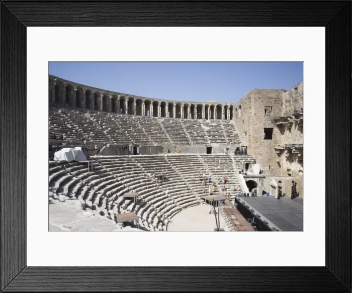 Framed Print : Amphitheatre dating from 162 AD Framed Print : Amphitheatre dating from 162 AD