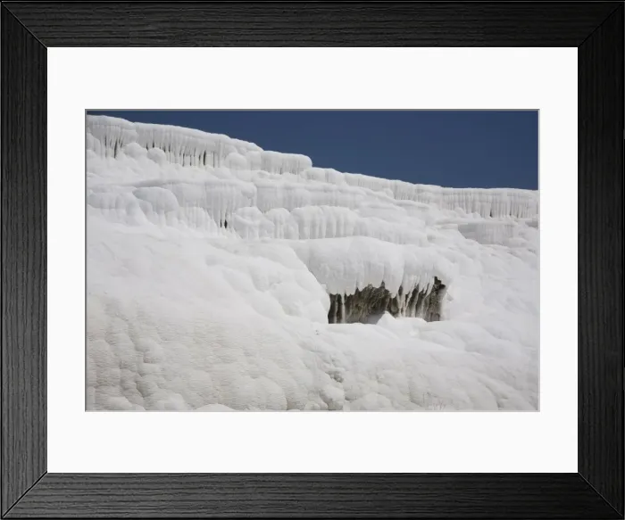 Framed Print : Limestone Terrace Framed Print : Limestone Terrace
