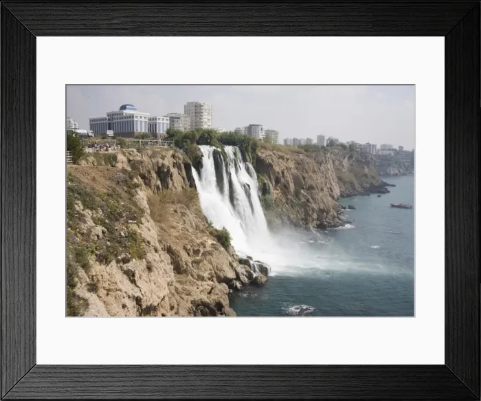 Framed Print : Waterfall, Duden Stream Framed Print : Waterfall, Duden Stream