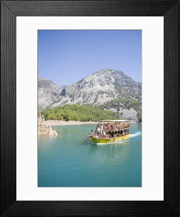 Framed Print : Tourist boat Framed Print : Tourist boat