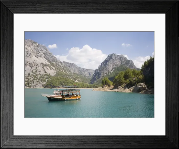 Framed Print : Tourist boat Framed Print : Tourist boat