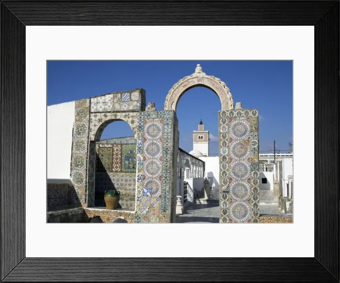 Framed Print : Terrace du Palais d Orient Framed Print : Terrace du Palais d Orient