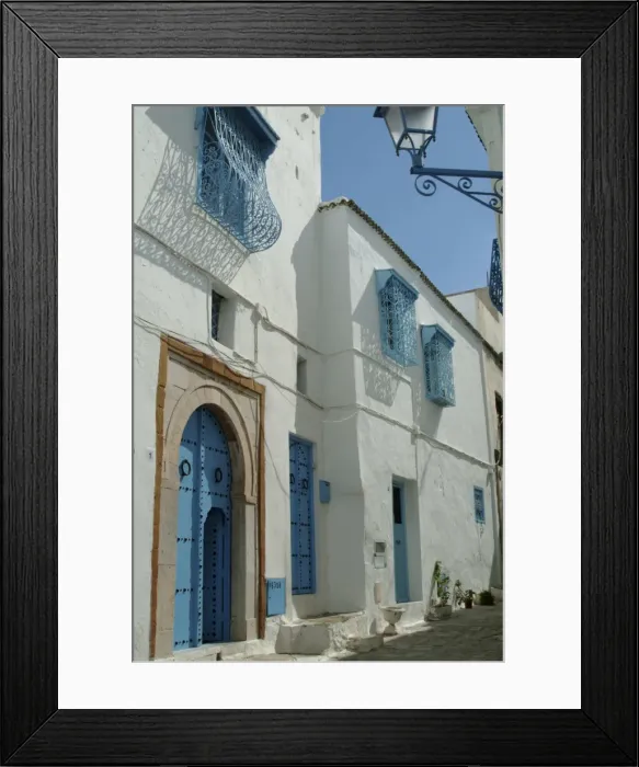 Framed Print : Sidi Bou Said Framed Print : Sidi Bou Said