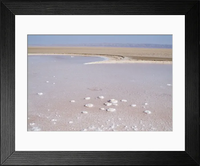 Framed Print : Salt Lake, Chott el Jerid Framed Print : Salt Lake, Chott el Jerid