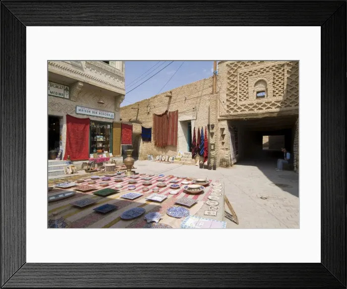 Framed Print : Goods for sale Framed Print : Goods for sale