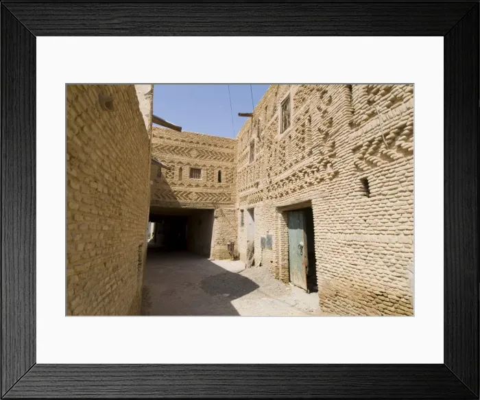 Framed Print : Traditional brick wall architecture Framed Print : Traditional brick wall architecture