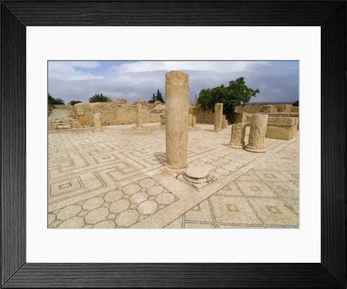 Framed Print : Ancient Roman city of Sufetula Framed Print : Ancient Roman city of Sufetula