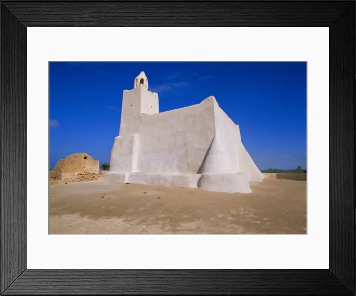 Framed Print : Mgherzel Mosque Framed Print : Mgherzel Mosque
