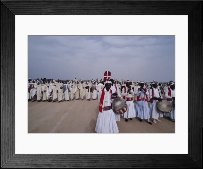 Framed Print : Bedouin wedding