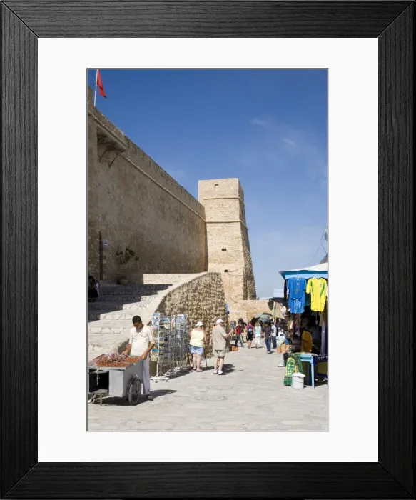 Framed Print : Medina wall Framed Print : Medina wall