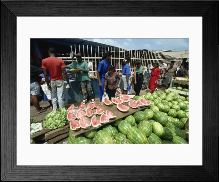 Framed Print : Market town of Chaguanas Framed Print : Market town of Chaguanas