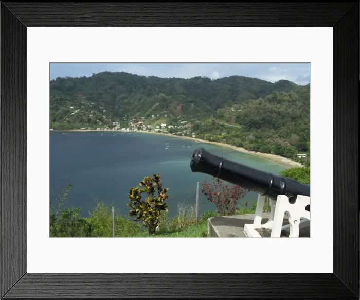 Framed Print : Cambleton Battery Framed Print : Cambleton Battery