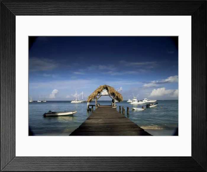 Framed Print : The jetty, Pigeon Point Framed Print : The jetty, Pigeon Point