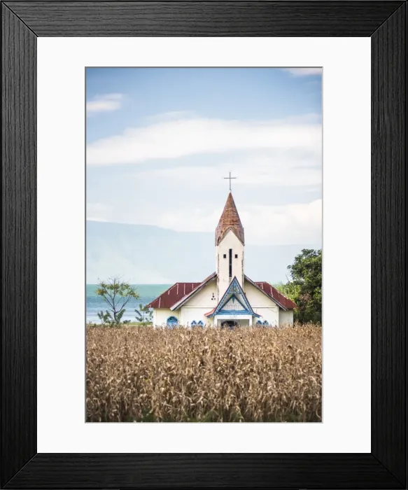 Framed Print : Church at Lake Toba (Danau Toba), North Sumatra, Indonesia, Southeast Asia, Asia Framed Print : Church at Lake Toba (Danau Toba), North Sumatra, Indonesia, Southeast Asia, Asia