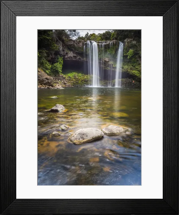 Framed Print : Rainbow Falls, a waterfall at Kerikeri in the Bay of Islands, Northland Region, North Island Framed Print : Rainbow Falls, a waterfall at Kerikeri in the Bay of Islands, Northland Region, North Island