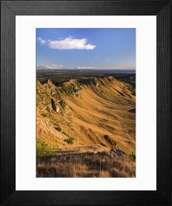 Framed Print : Te Mata Peak at sunrise, Hastings near Napier, Hawkes Bay Region, North Island, New Zealand Framed Print : Te Mata Peak at sunrise, Hastings near Napier, Hawkes Bay Region, North Island, New Zealand