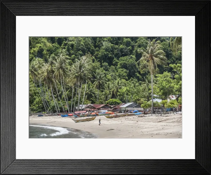 Framed Print : Sungai Pinang, a fishing village near Padang in West Sumatra, Indonesia, Southeast Asia Framed Print : Sungai Pinang, a fishing village near Padang in West Sumatra, Indonesia, Southeast Asia