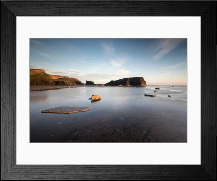 Framed Print : Saltwick Nab, Saltwick Bay, sunrise, Yorkshire, England, United Kingdom, Europe Framed Print : Saltwick Nab, Saltwick Bay, sunrise, Yorkshire, England, United Kingdom, Europe