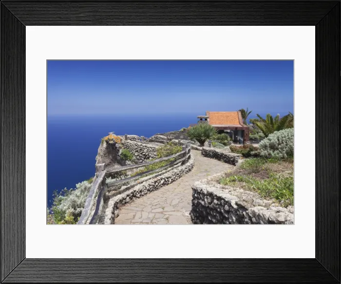 Framed Print : Restaurant at Mirador de la Pena, architect Cesar Manrique, UNESCO biosphere reserve Framed Print : Restaurant at Mirador de la Pena, architect Cesar Manrique, UNESCO biosphere reserve