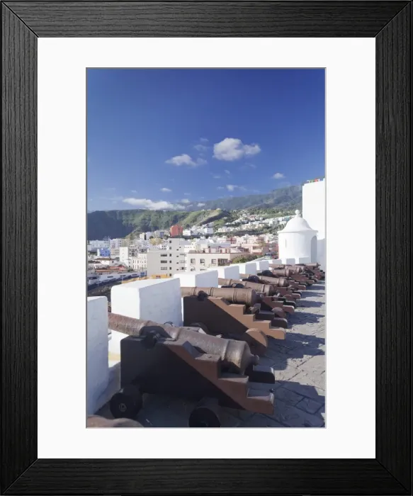 Framed Print : Castillo de la Virgen, Santa Cruz de la Palma, La Palma, Canary Islands, Spain, Europe Framed Print : Castillo de la Virgen, Santa Cruz de la Palma, La Palma, Canary Islands, Spain, Europe