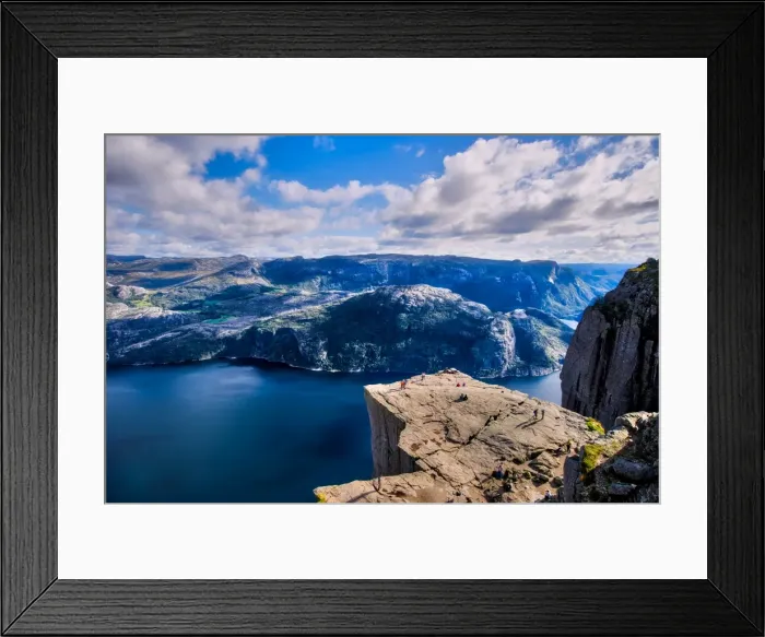 Framed Print : Pulpit Rock, Lysefjord view, Stavanger, Norway, Scandinavia, Europe Framed Print : Pulpit Rock, Lysefjord view, Stavanger, Norway, Scandinavia, Europe