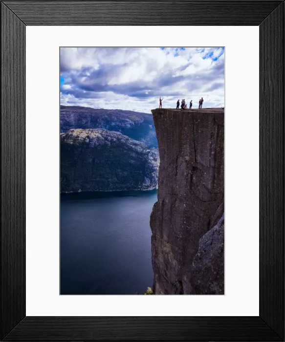 Framed Print : Pulpit Rock, Lysefjord view, Stavanger, Norway, Scandinavia, Europe Framed Print : Pulpit Rock, Lysefjord view, Stavanger, Norway, Scandinavia, Europe