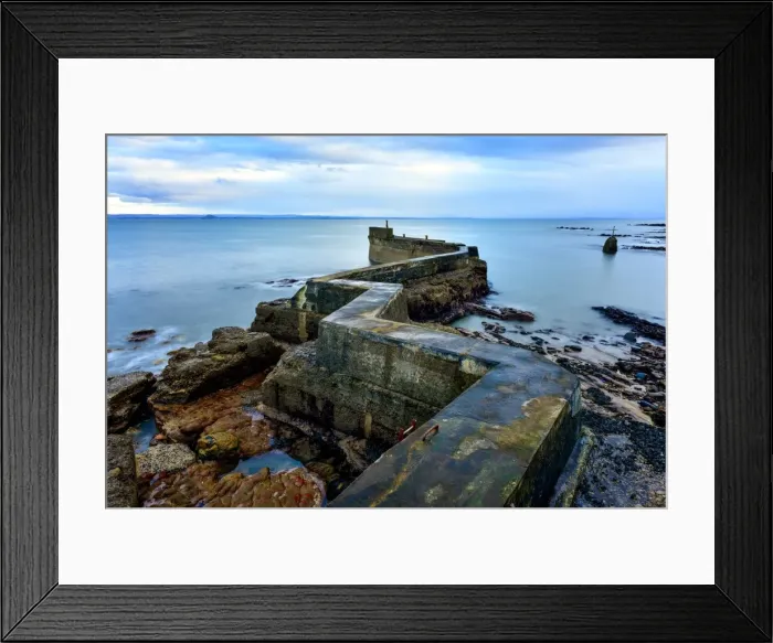 Framed Print : St. Monans Pier, Fife, Scotland, United Kingdom, Europe Framed Print : St. Monans Pier, Fife, Scotland, United Kingdom, Europe