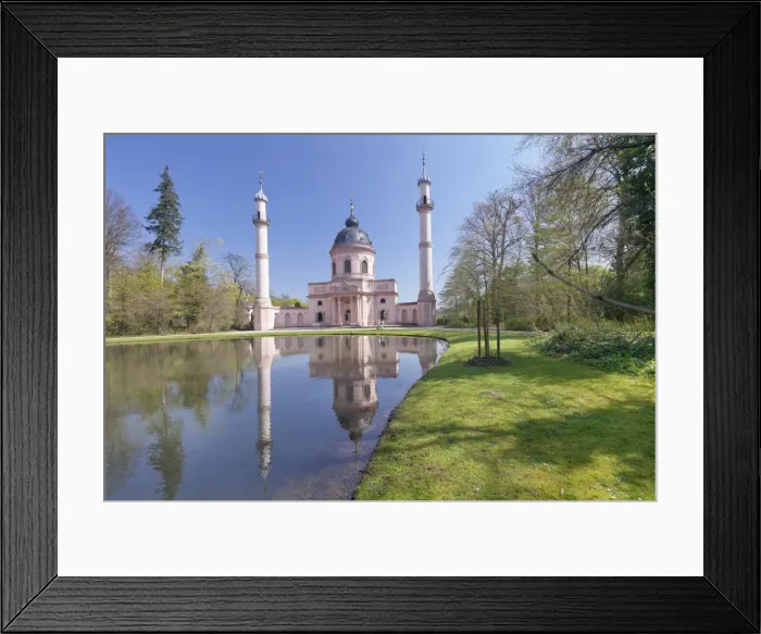 Framed Print : Mosque in Castle Gardens, Schloss Schwetzingen Palace, Schwetzingen, Baden-Wurttemberg Framed Print : Mosque in Castle Gardens, Schloss Schwetzingen Palace, Schwetzingen, Baden-Wurttemberg