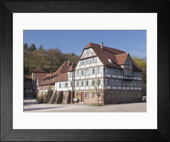 Framed Print : Kloster Maulbronn Abbey, UNESCO World Heritage Site, Black Forest, Baden-Wurttemberg Framed Print : Kloster Maulbronn Abbey, UNESCO World Heritage Site, Black Forest, Baden-Wurttemberg