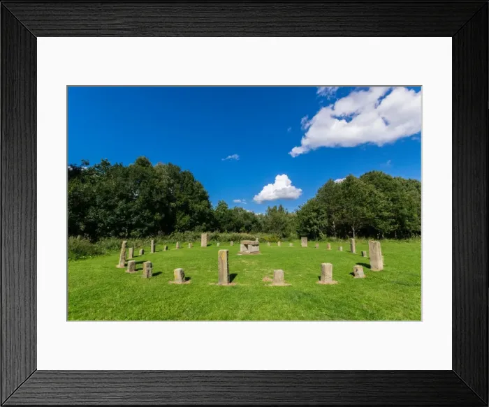 Framed Print : Modern day stone circle, Thwaite Mill, Leeds city centre, Leeds, Yorkshire, England Framed Print : Modern day stone circle, Thwaite Mill, Leeds city centre, Leeds, Yorkshire, England
