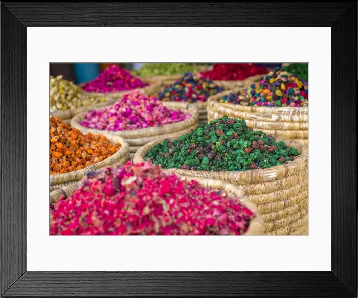 Framed Print : Herbs for sale in a stall in the Place Djemaa el Fna in the medina of Marrakech, Morocco Framed Print : Herbs for sale in a stall in the Place Djemaa el Fna in the medina of Marrakech, Morocco