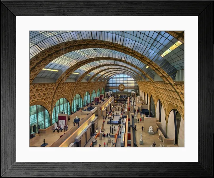Framed Print : Musee d Orsay, Paris, France, Europe Framed Print : Musee d Orsay, Paris, France, Europe