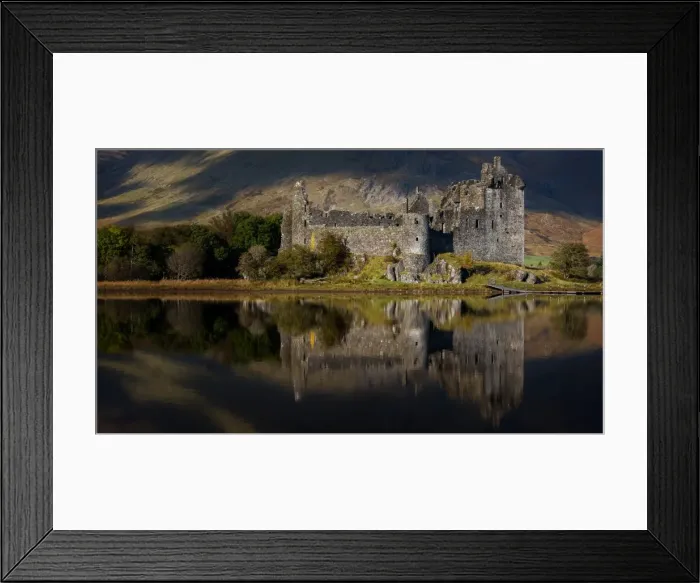 Framed Print : Kilchurn Castle reflected in Loch Awe, Strathclyde, Scotland, United Kingdom, Europe Framed Print : Kilchurn Castle reflected in Loch Awe, Strathclyde, Scotland, United Kingdom, Europe