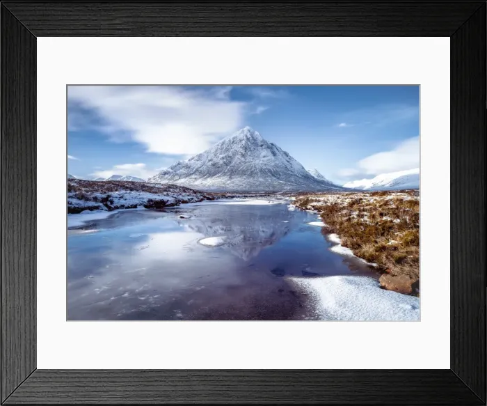 Framed Print : Buachaille Etive Mor and River Coupall, Glen Coe (Glencoe), Highland region, Scotland Framed Print : Buachaille Etive Mor and River Coupall, Glen Coe (Glencoe), Highland region, Scotland